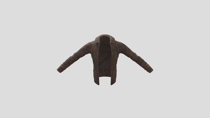 Indiana Jones Jacket 3D Model