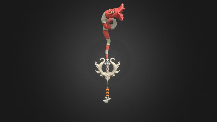 Keyblade Zbrush Game ready 3D Model