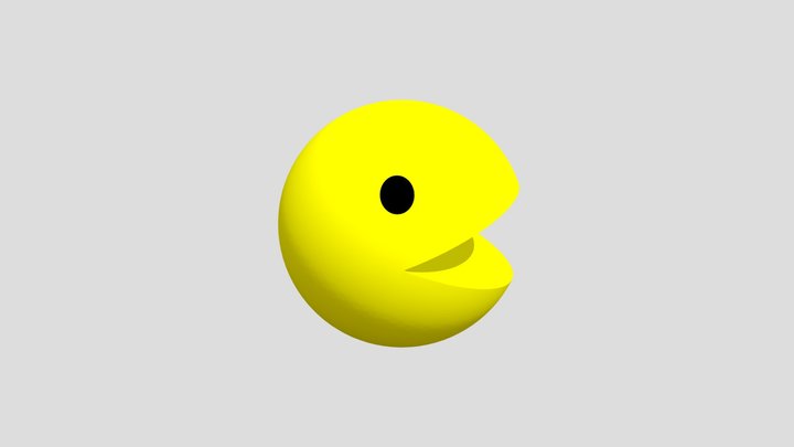 Pacman 3D Model