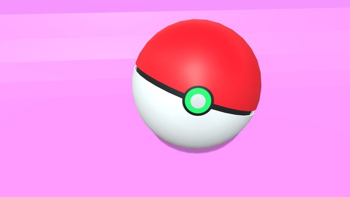 pokeball1 3D Model