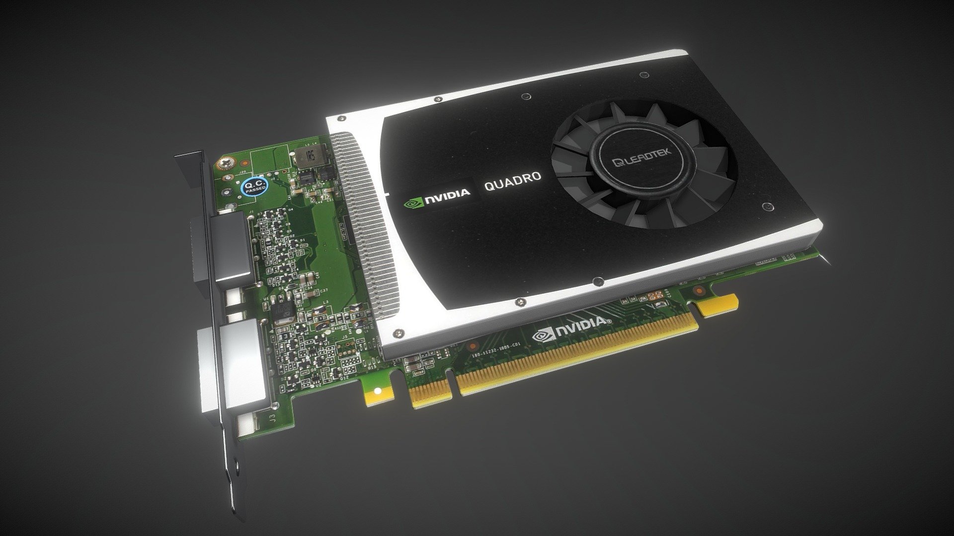 NVIDIA Quadro 2000D - Download Free 3D model by Alex (@alex.ars.460 ...