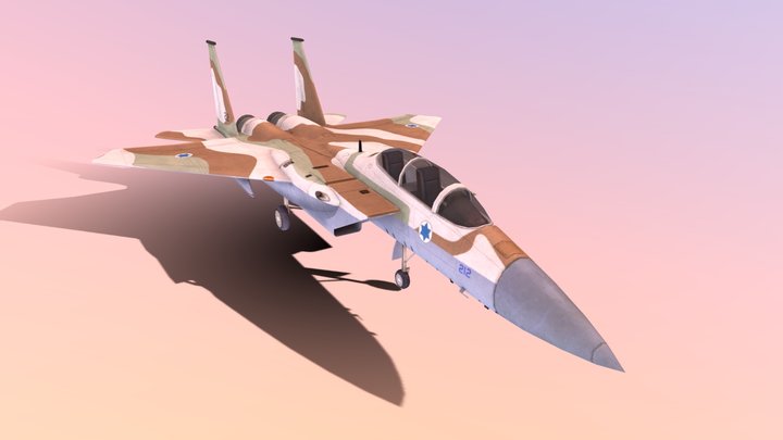 F-15I Ra'am (Israel) – Free 3D Model STL