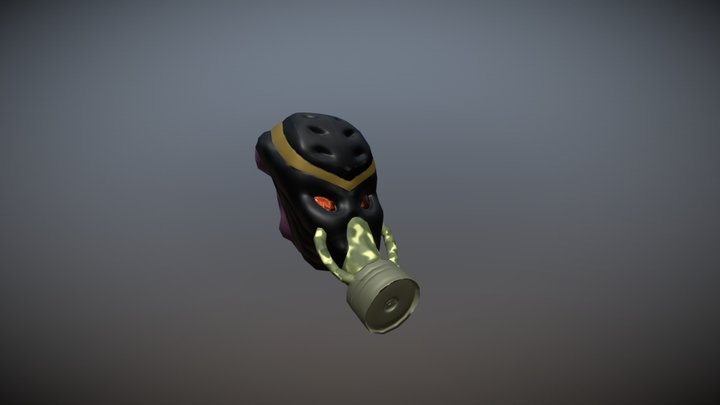 Gas Mask Metalidad Ejercicio 3D Model
