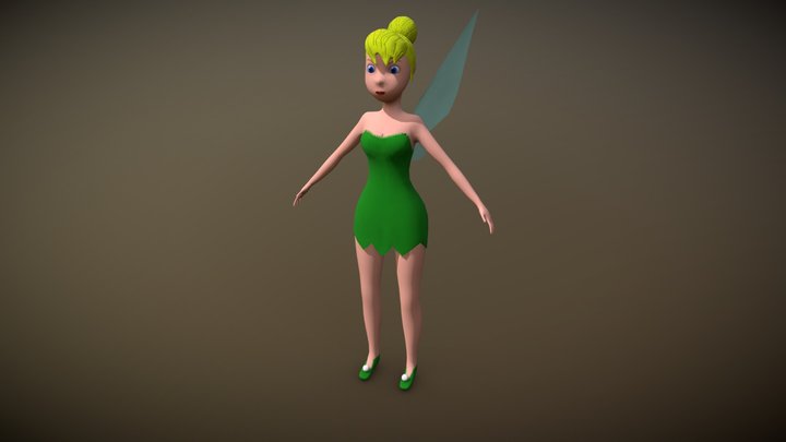 Sininho 3D Model