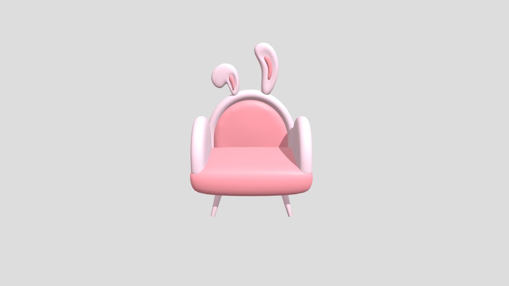 Stylized Bunny Chair