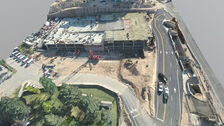 U of U NMED Parking Construction 11.11.2022 3D Model