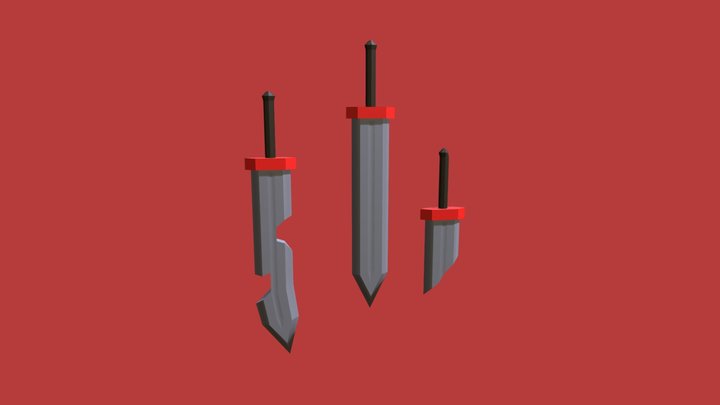Sword assets 3D Model