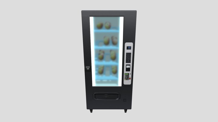 Vending Machinev2 3D Model