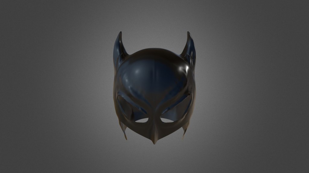 Batman Mask - 3D model by Sadab (@Sadab) [9739789]