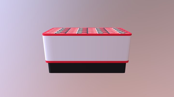 Meat Fridge 3D Model