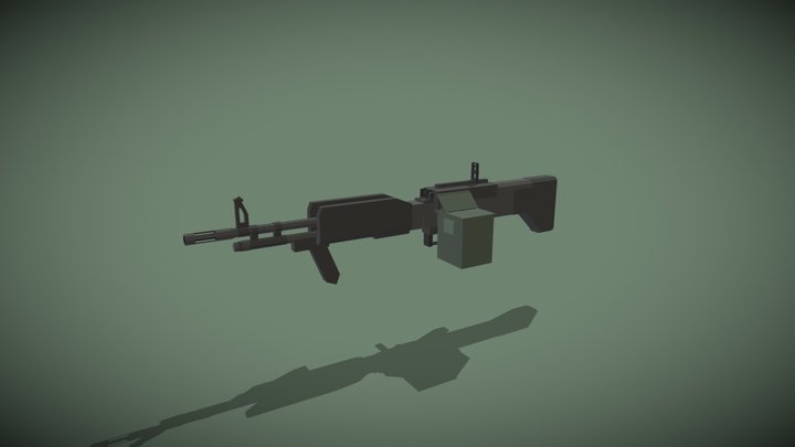 M60E4 3D Model