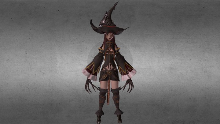 Elizabeth - Magus 3D Model