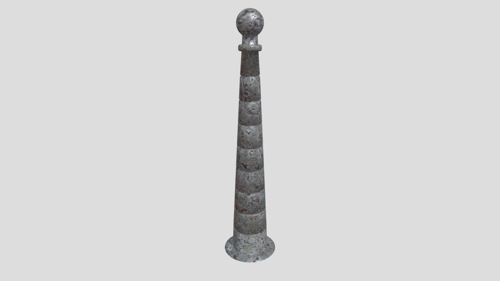 Metal Street Bollard
