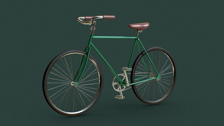 Vintage Bicycle – Gratis 3D-model STL
