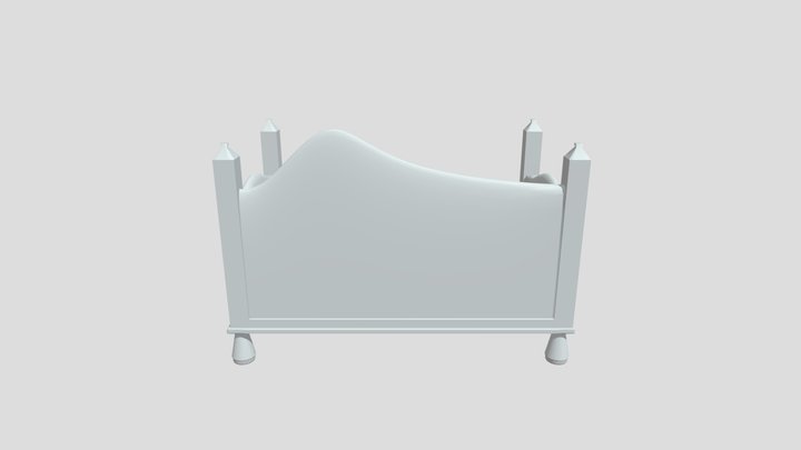 Bed_00 3D Model