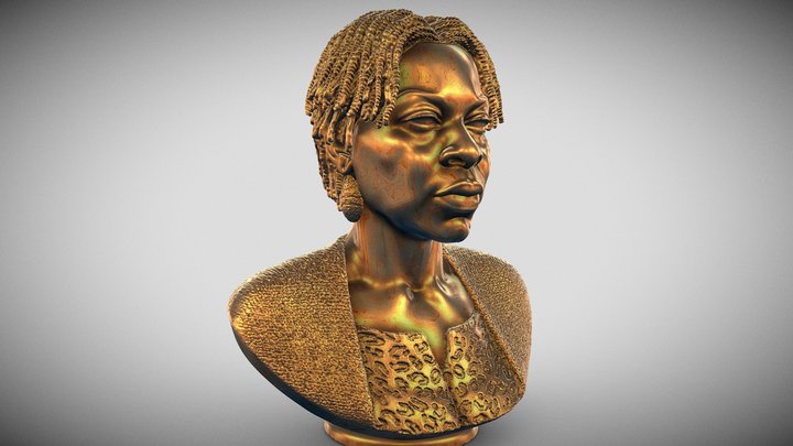 Sandra Bland 3D Model