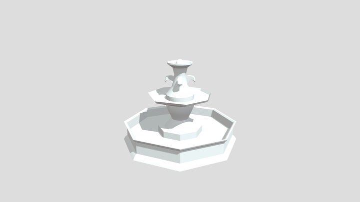 fountain 3D Model