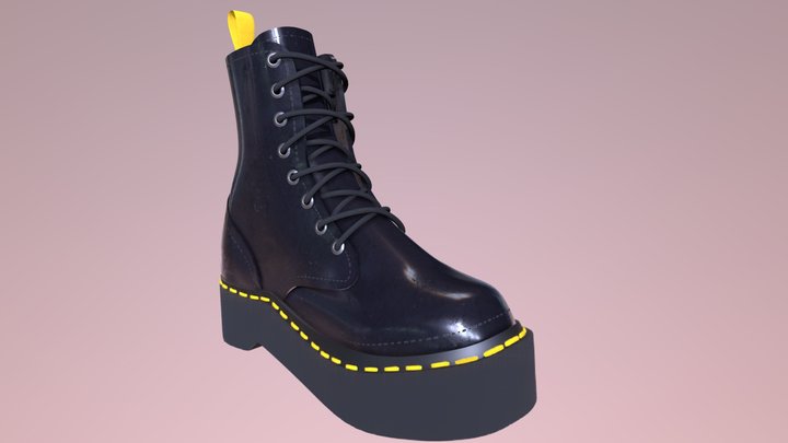 Dr Martens Boot 3D Model