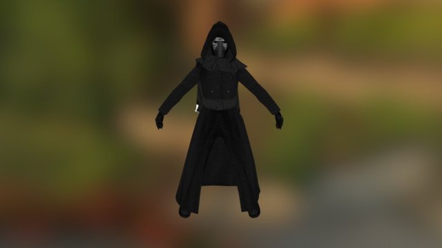 Kylo Ren by Dark_Apprentice 3D Model