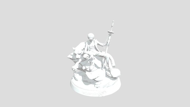 law from one piece 3D Model