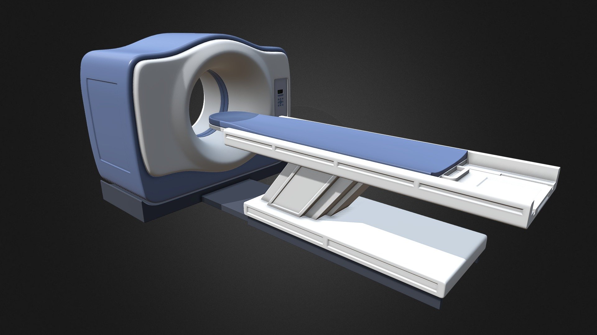 MRI Scanner - Buy Royalty Free 3D model by cgaxis [973d8cb] - Sketchfab ...