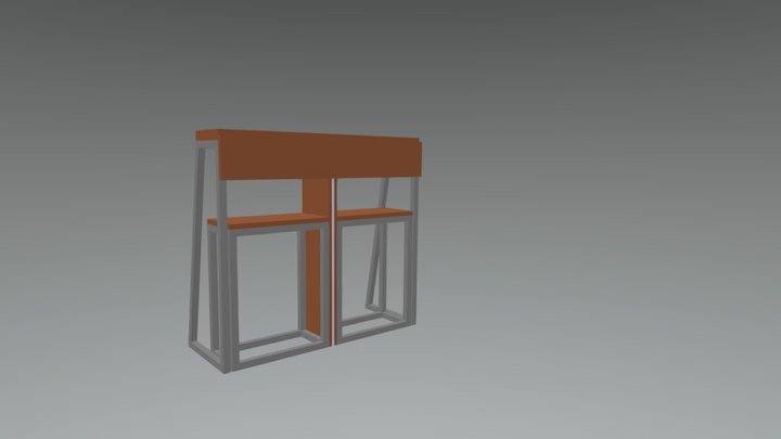 Table Final Design 3D Model