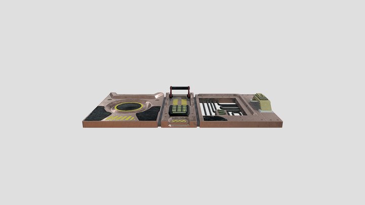 panel scifi 3D Model