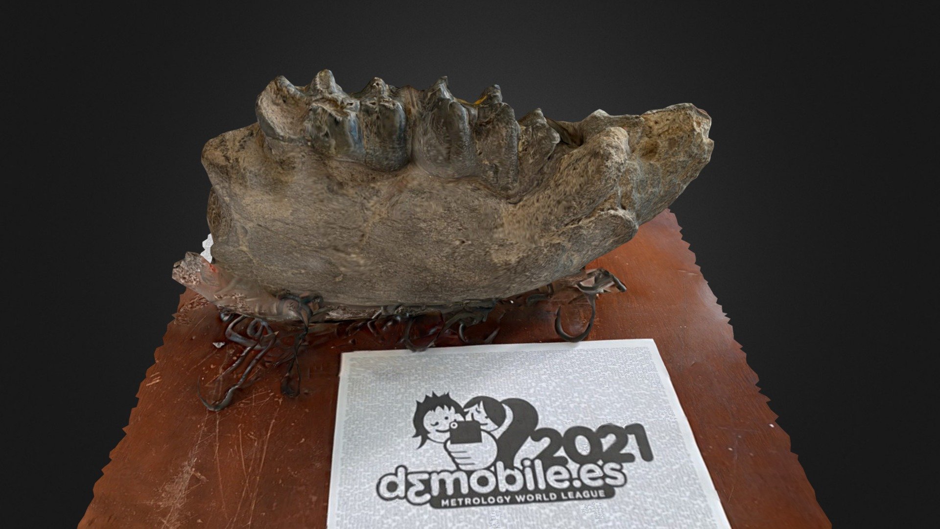 Test2 3DMobile Asereje Mandíbula de Mastodonte