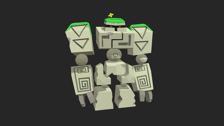 Golem - MapleStory 3D Model