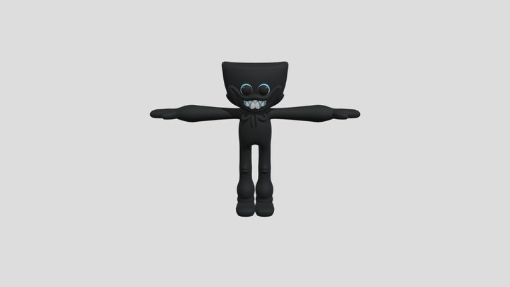 Huggy-wuggy-fnf-version 3D Model