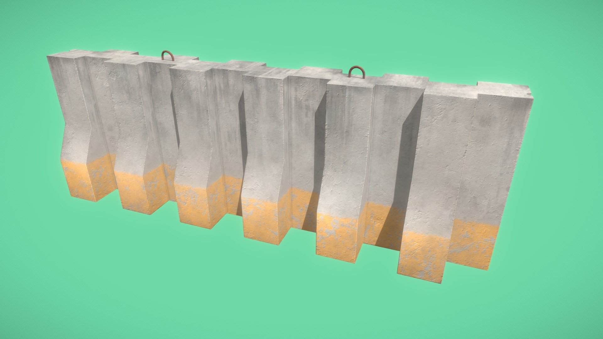 Concrete barrier