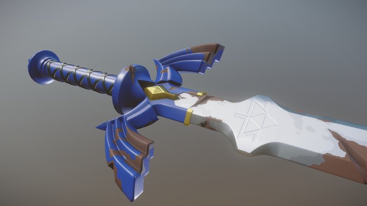 Master Sword 2 3D Model