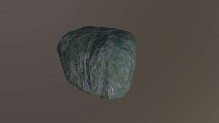Small Rock Main piece 3D Model