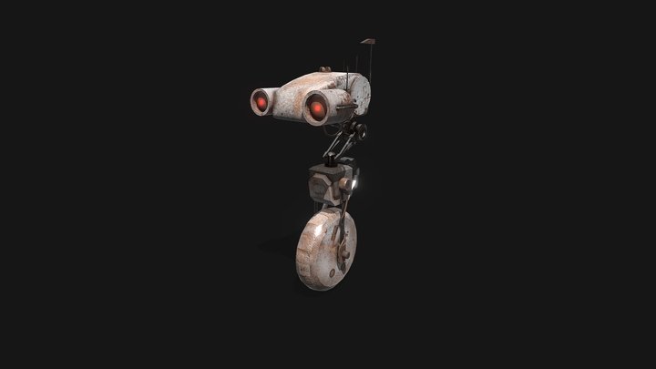 Robot Animation Test 3D Model