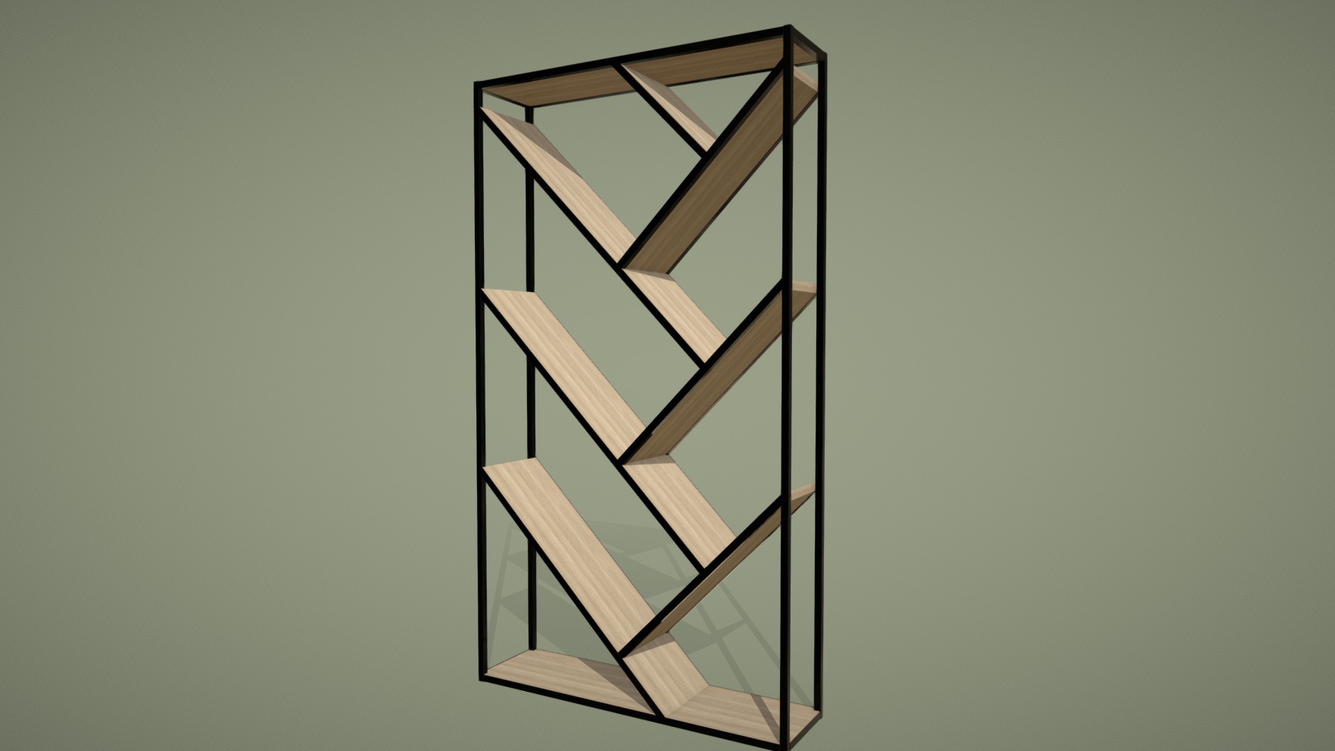 3D model Стелаж / Stillage - This is a 3D model of the Стелаж / Stillage. The 3D model is about a framed piece of art.