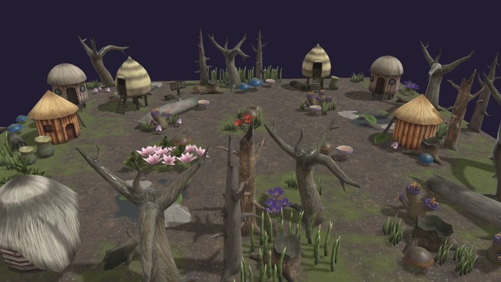 Swamp 3D Model