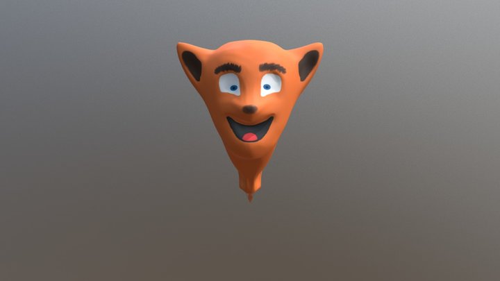 Face personnage 3D Model