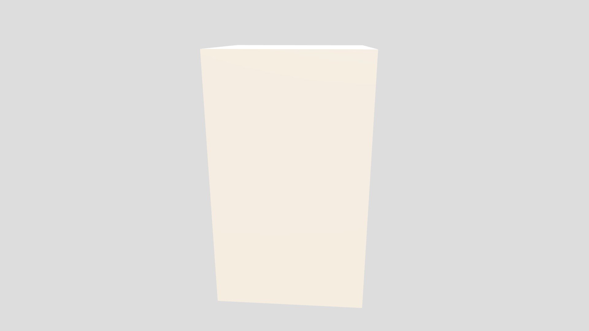 White Pedestal