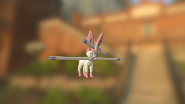 Sylveon 3D Model
