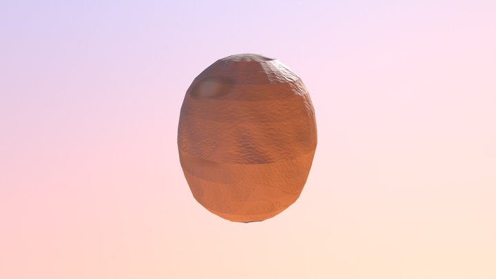 Potato Uv Texture 3D Model