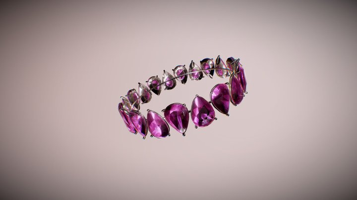 Jewelry product placement 3D Model