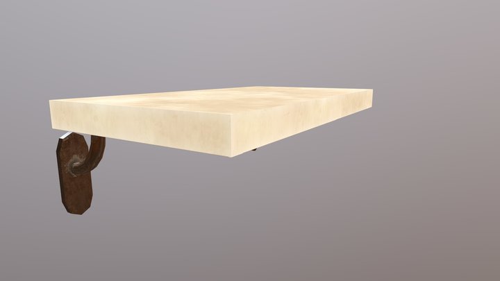 Desk 3D Model