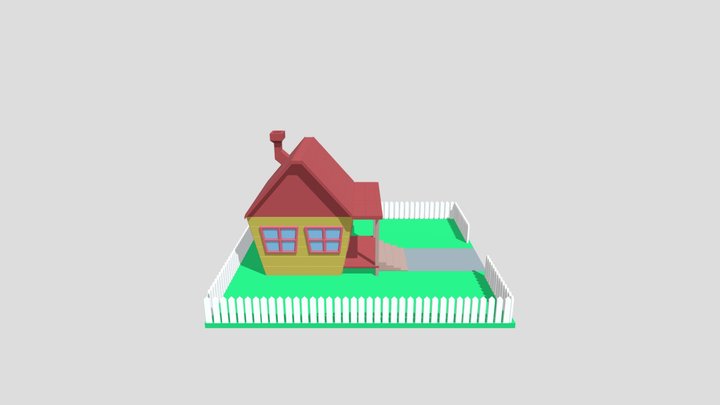 CASACARTOON1 3D Model