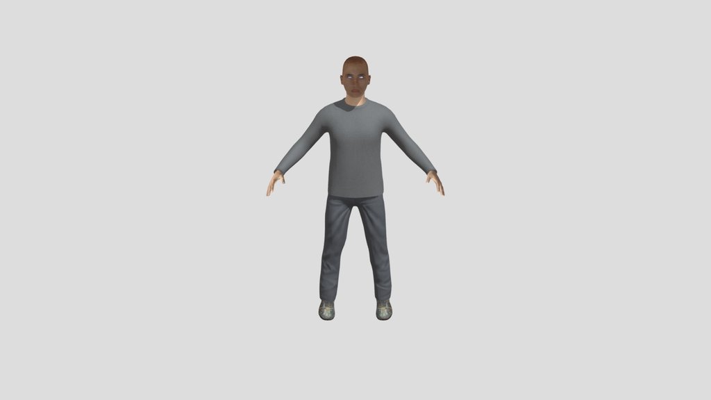 Kim Character Rigged