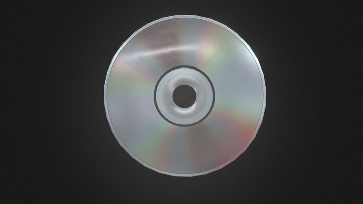 Very Simple CD- Disc – Kostenloses 3D-Modell STL