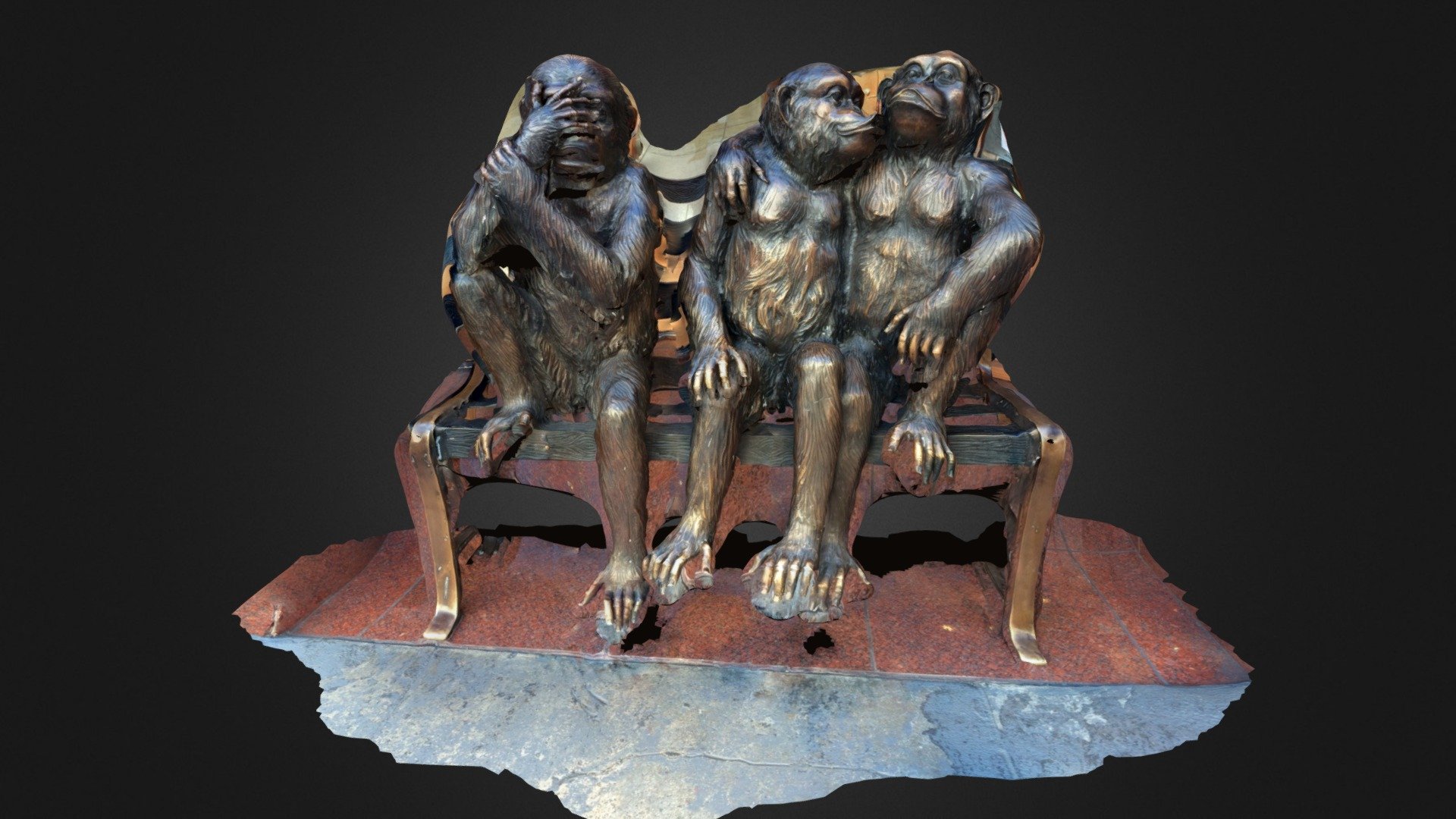 3 Monkeys, Chinatown, SF