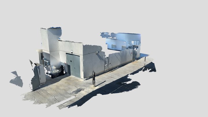 Belmont Roof Exterior 3D Model