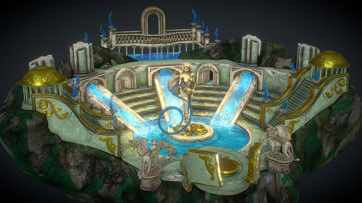 Queen of Water 3D Model