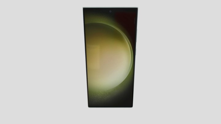 Samsung Galaxy S23 Ultra green 3D Model