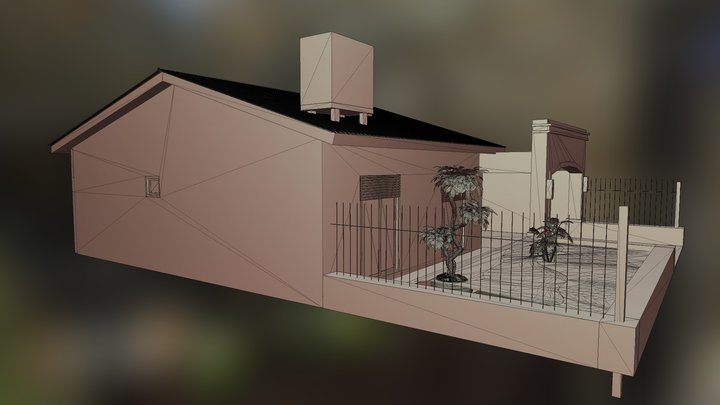 Modelo Fachada 3D Model